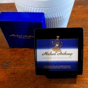 14 K gold Michael Anthony Pendant